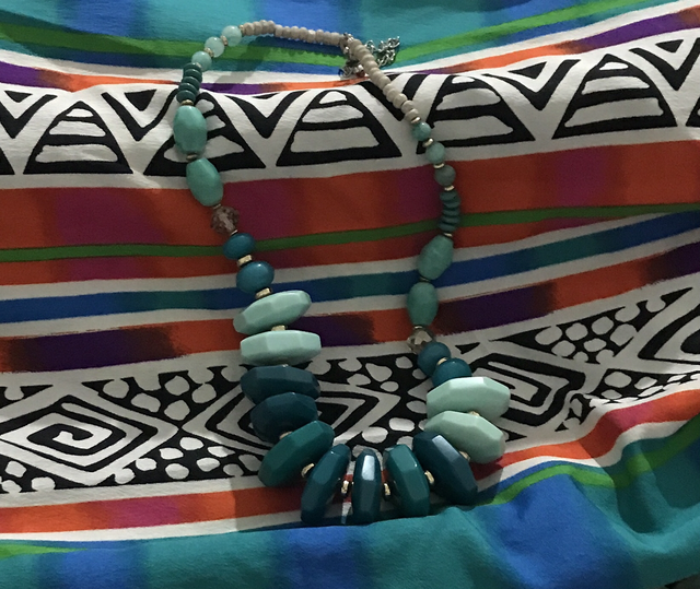 Blue Necklace- NEC109