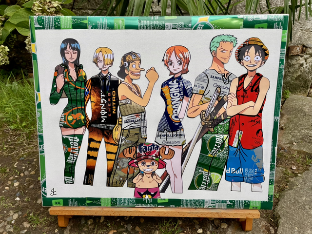 Tableau One Piece 40x50 cm