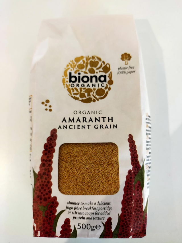 Biona Organic Amaranth Grain 500g 50218