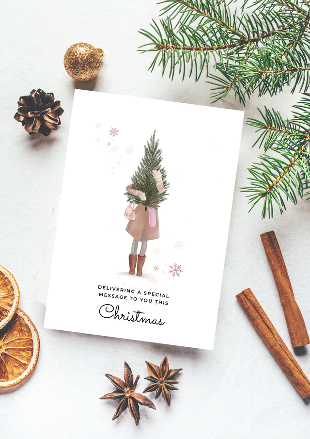 Christmas Card - A Special Delivery