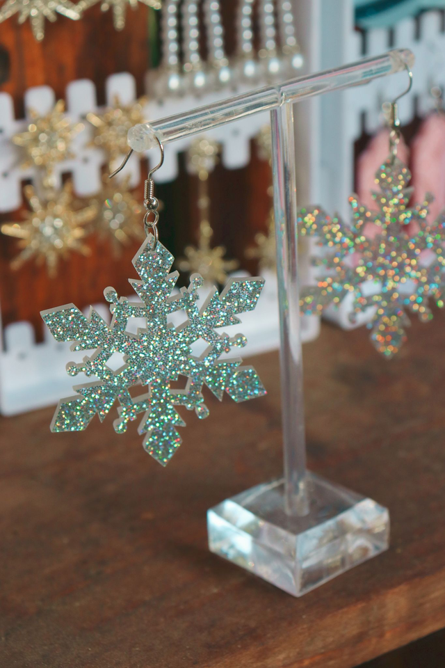 Boucles d&#039;oreille • Flocon