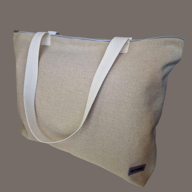 Beach Bag Beige 
