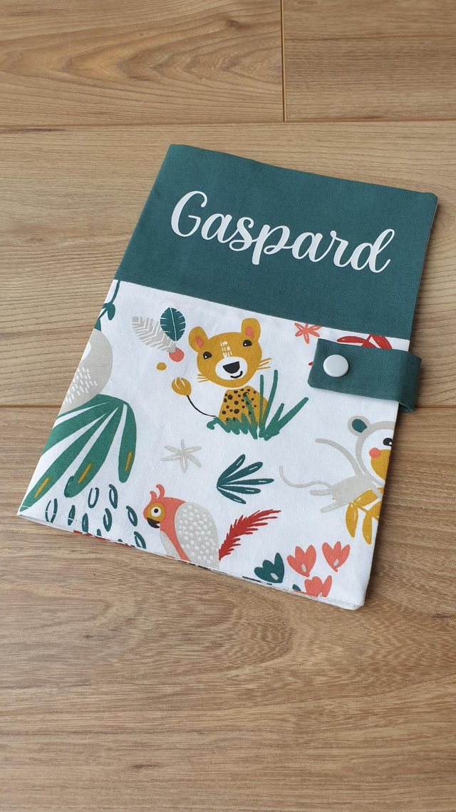 Protège Carnet de Santé jungle 