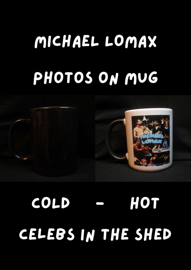 Michael 'The Look' Lomax Colour Changing Mug (ABA Champion Prizefighter 3 Boxer) #Blue