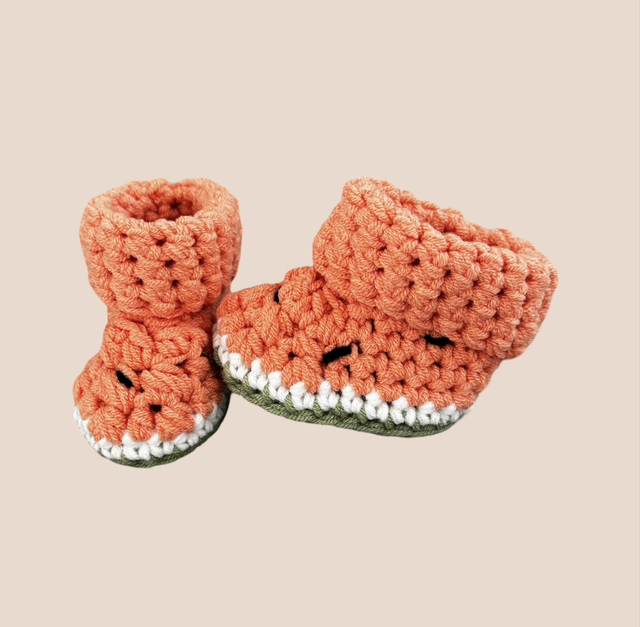 Watermelon Booties 