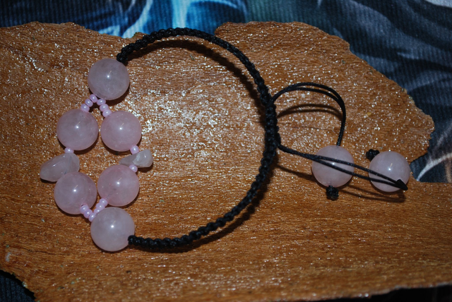 Bracelet quartz rose
