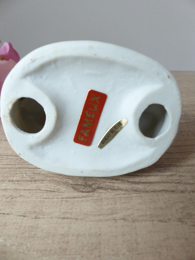 Figurine fille campagne, fermière avec des fruits et légumes, statuette jeune paysanne avec panier cueillette, décoration maison campagne