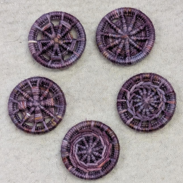 Multiple Style Dorset Button Kit - Grape 