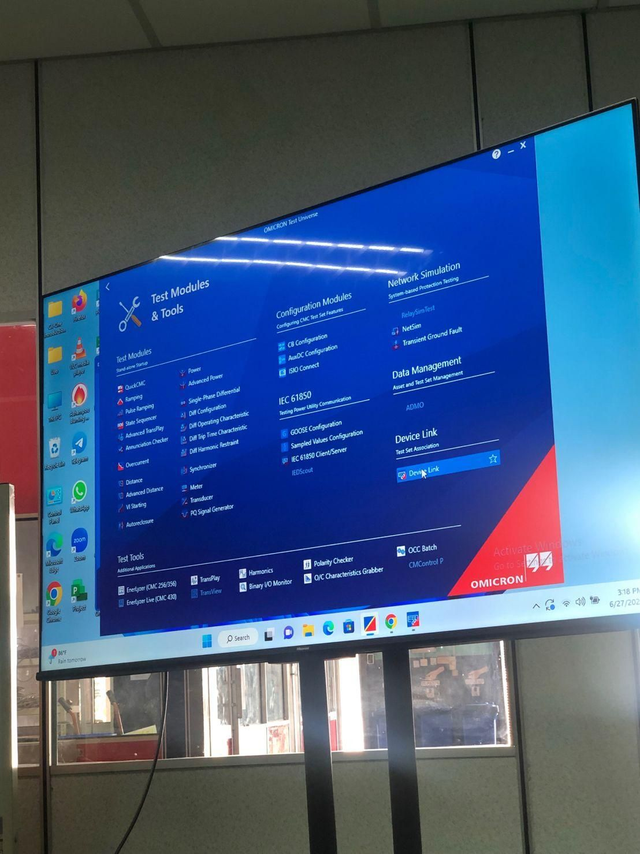OMICRON CMC 356 Relay Test Set and Commissioning Tool