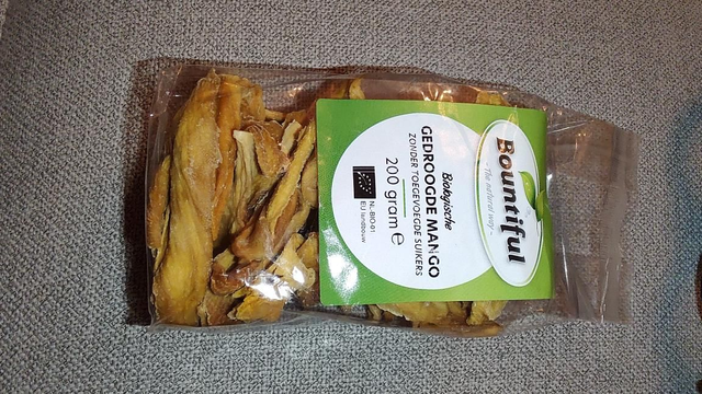 Bountiful - gedroogde mango 200gr