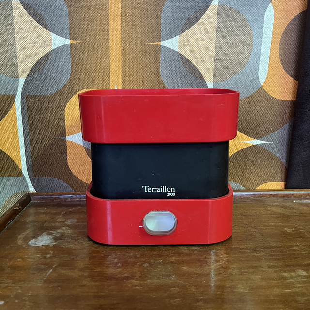 Balance vintage Terraillon 2000 rouge 