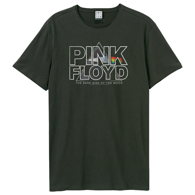 Pink Floyd Space Pyramid Amplified Vintage Charcoal T Shirt