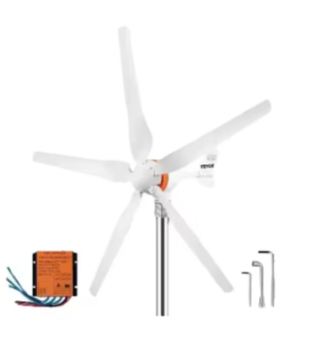Windgenerator / windmolen 500 Watt 12V / 24V - Nieuw
