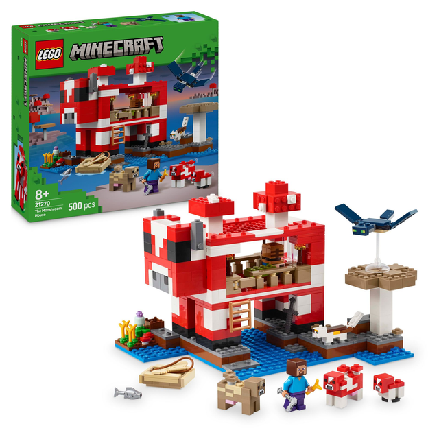 LEGO 21270 Minecraft Das Pilzkuh Haus
