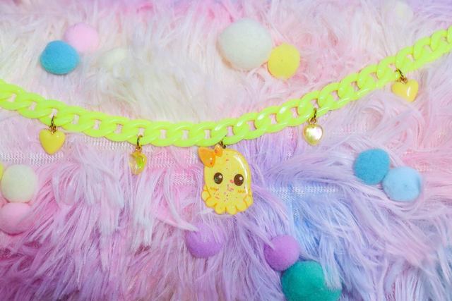 Choker Hanya poulpi rainbow family 