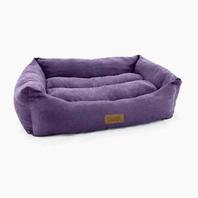 HugglePets Dog Lounger Beds - Purple