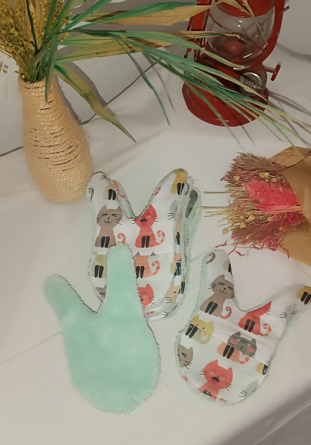 Lapinettes Enfants – Lot de 6 lingettes lavables