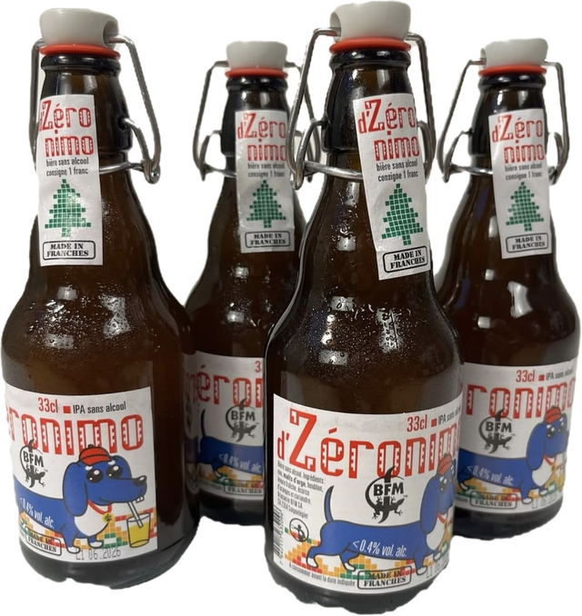 d'Zéronimo 33cl, 0.4% vol. alcool 