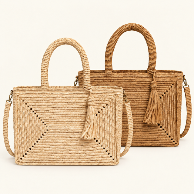 Sac Isalia en raphia de Madagascar