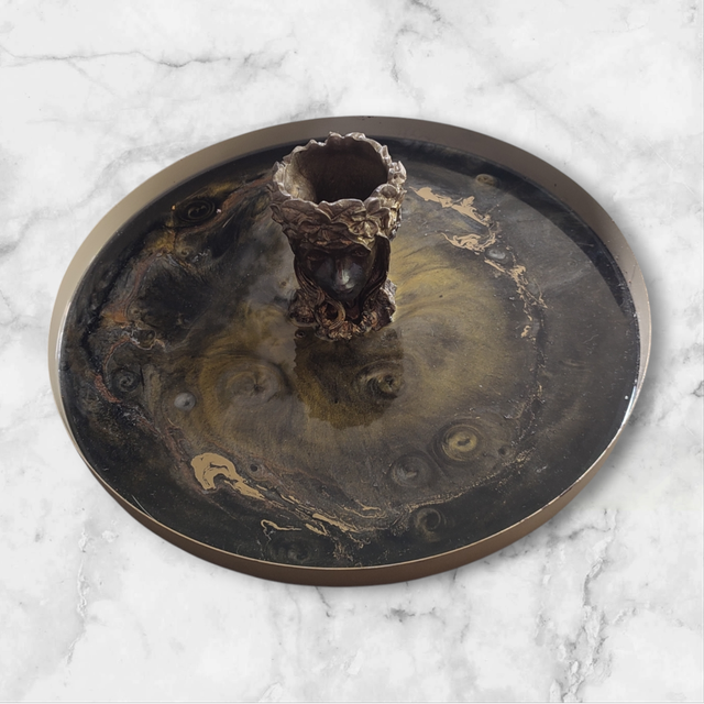 plateau déesse des fleurs