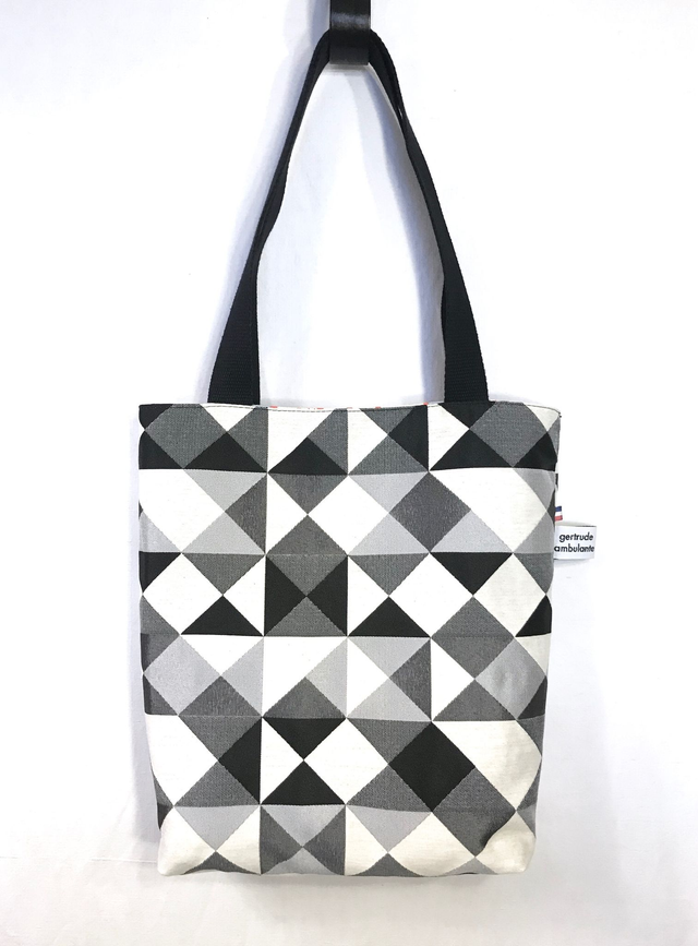 Petit tote bag réversible sixties