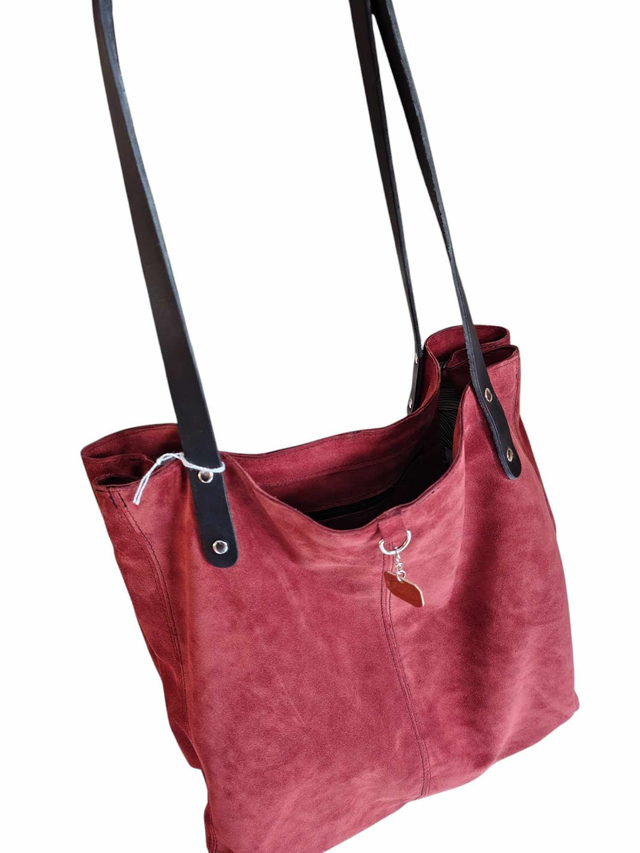 Sac cabas - Rouge brique