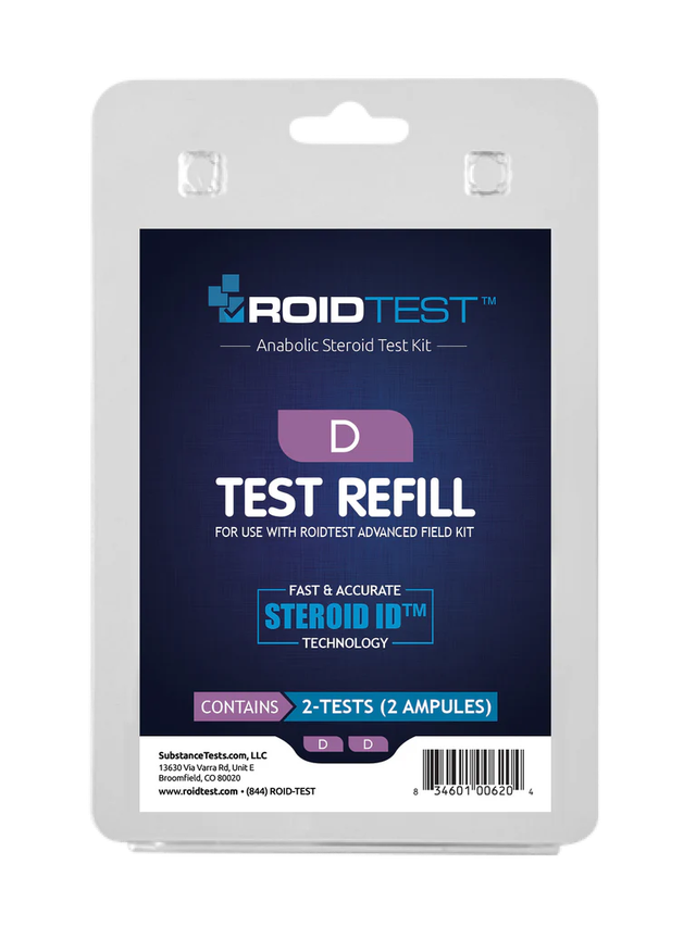 Substance Test D - ROIDTEST™ Refill (2 Tests)
