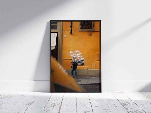 Tirage d&#039;art signé / Ballons de Florence