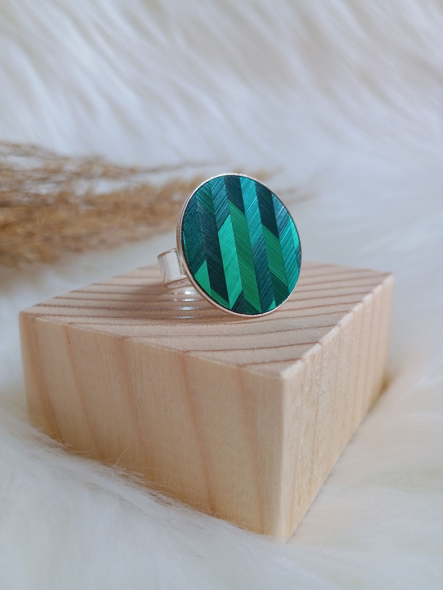Bague PLATEAU Chevron