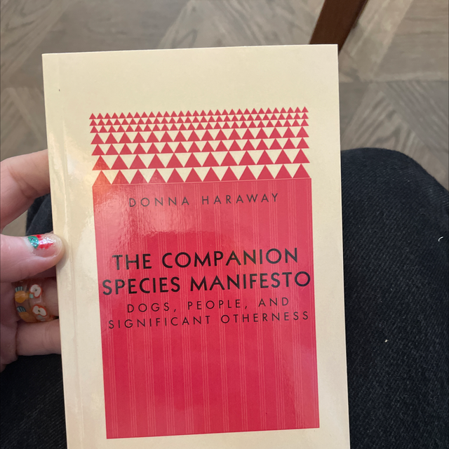 Companion Species Manifesto Donna Haraway