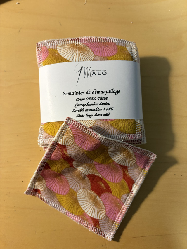 Lot de 7 lingettes doudou