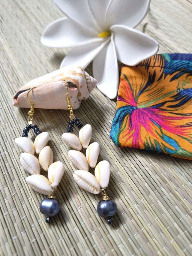 Boucles d'oreilles Aroha - Collection HEREANI