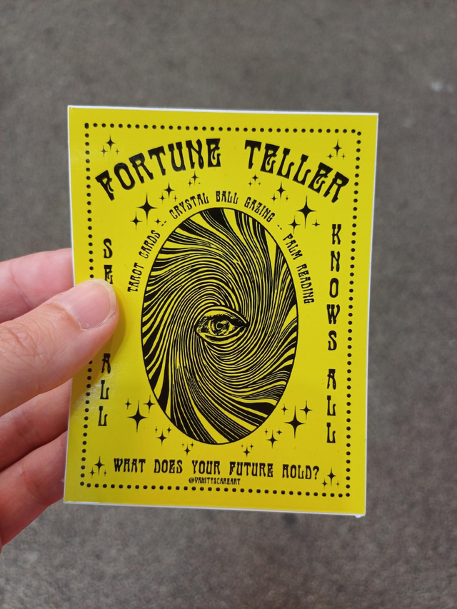 Fortune Teller Sticker