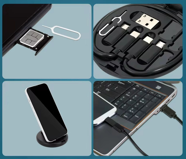 0003 - Multi oplaadadapterkabelset - USB Type C naar C 60W