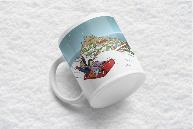Christmas Gorey Mug