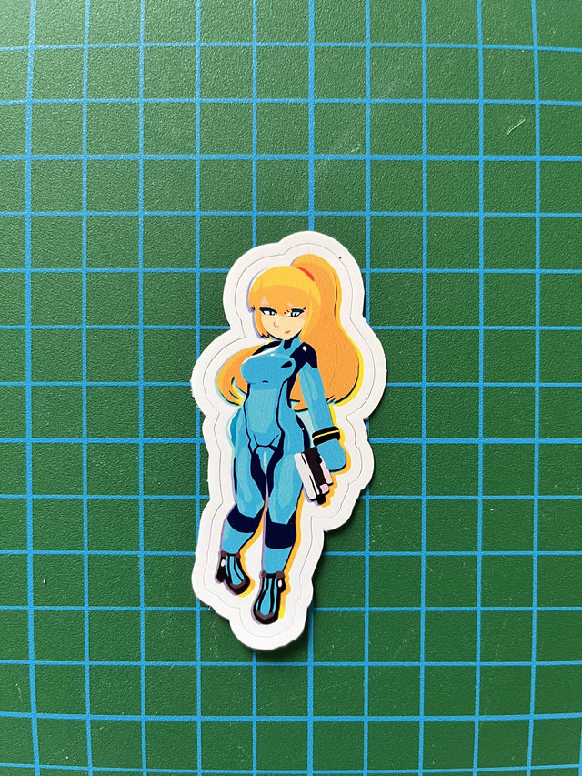 Samus Sticker
