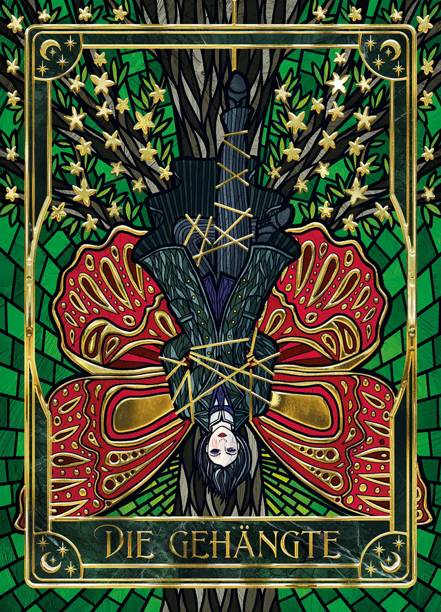 Tarotkarte / Charakterkarte DIE GEHÄNGTE