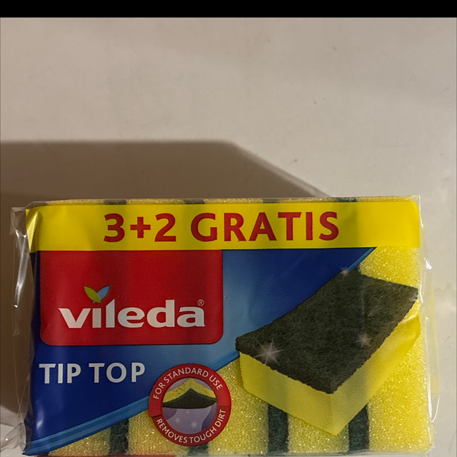 Lot de 5 eponges vileda 