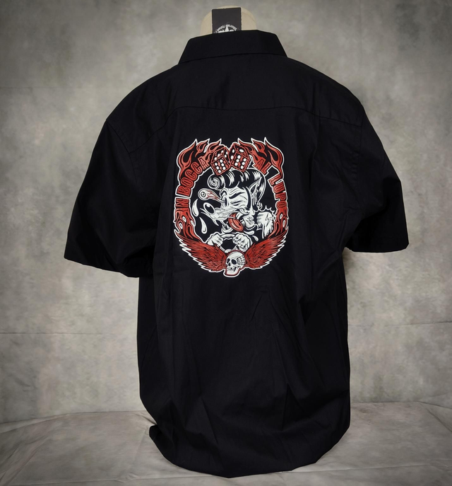 Chemise Manches courte &quot;Hot Rod Lupo&quot;