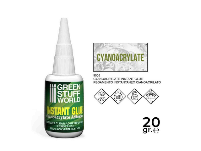 Colle cyano 20gr GSW 9006