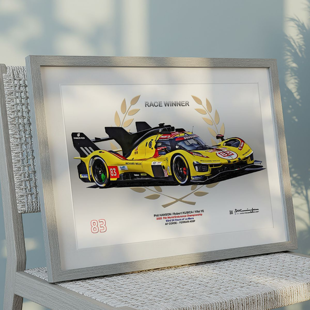 C260105 Ferrari 499P Le Mans Race Winner 2025 AFCorse #83