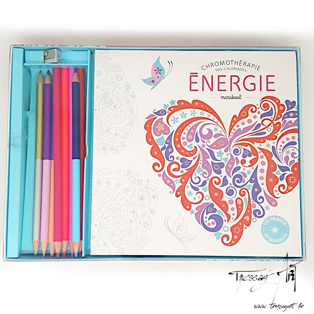 LIVRE OCCASION - CHROMOTHERAPIE 100 COLORIAGES ENERGIE - LO005