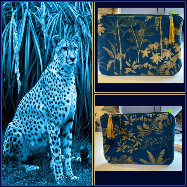 Blue Cheetah - the Velvet Series