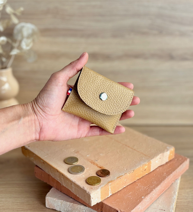 porte monnaie café au lait