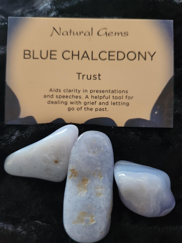 BLUE CHALCEDONY 