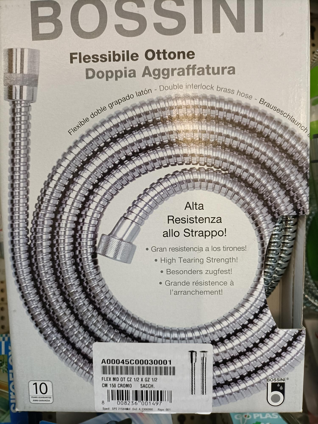 Flessibile doccia Bossini 