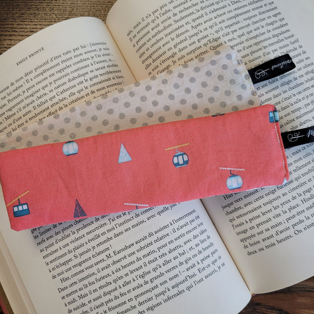 Marque-page 009 : Sports d'hiver télésièges