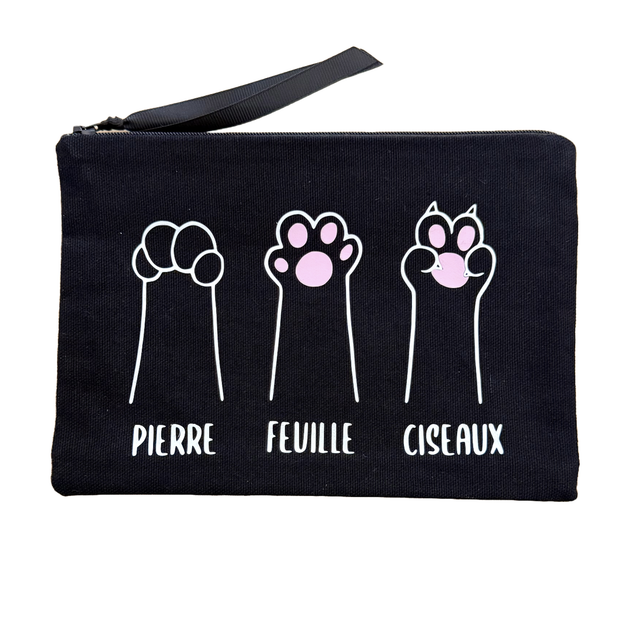 Pochette Pierre, Feuille, Ciseaux