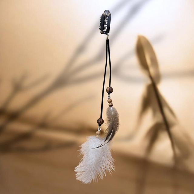 Bijou de cheveux - Plume