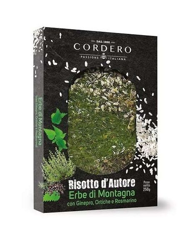 Riso Cordero - Risotto Erbe di Montagna 250g